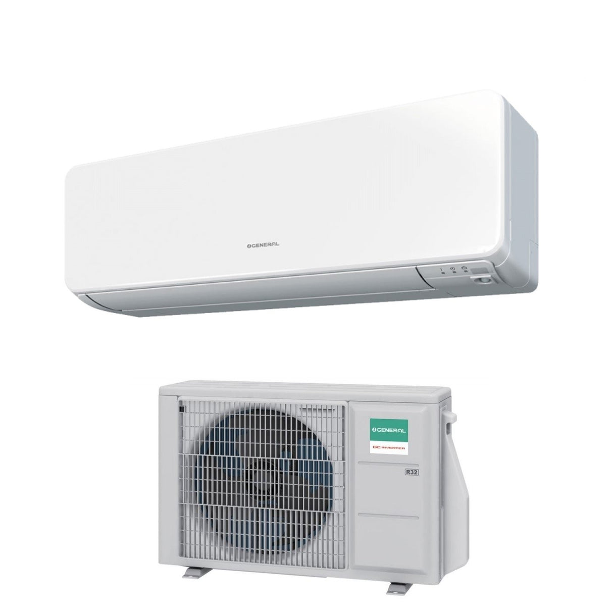 Algemene Fujitsu Inverter Airconditioning KG-serie 12000 Btu ASHG12KGTA R-32 Wi-Fi Optioneel Klasse A+++/A+++