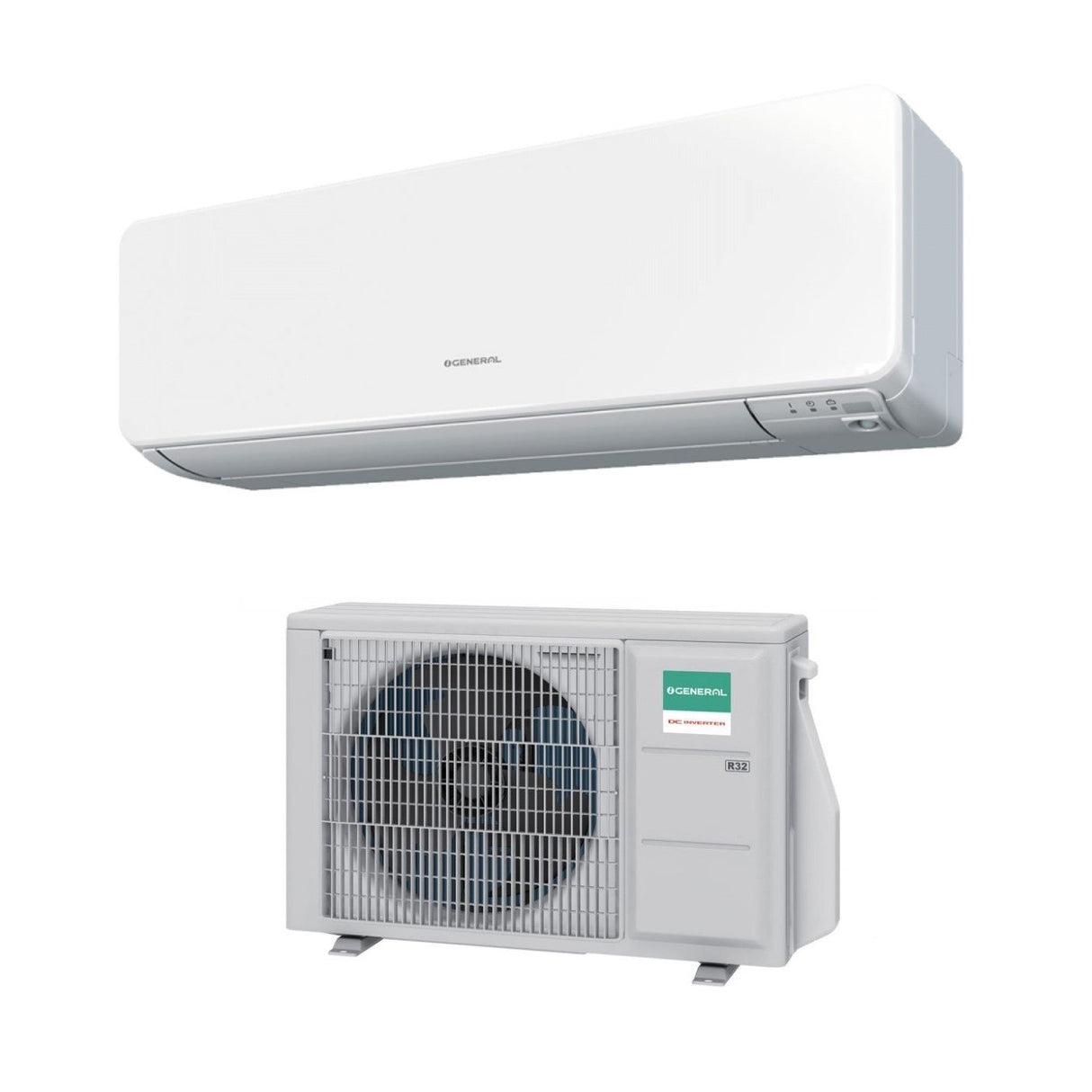 Algemene Fujitsu Inverter Airconditioning KG-serie 9000 Btu ASHG09KGTA R-32 Wi-Fi Optioneel Klasse A+++/A++