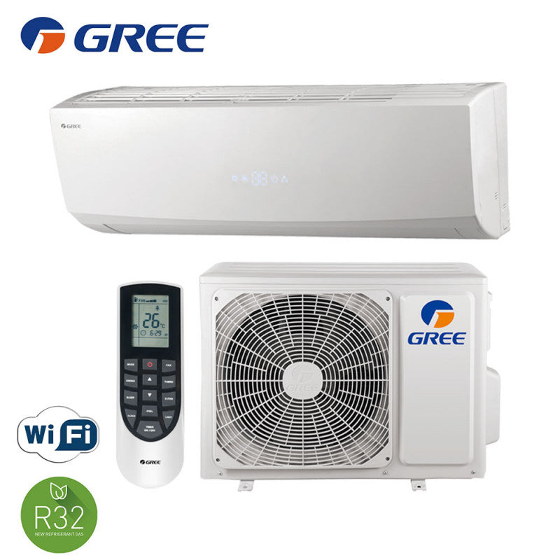GRIJZE INVERTER AIRCONDITIONER LOMO-serie 18000 BTU Wi-Fi R-32 klasse A++