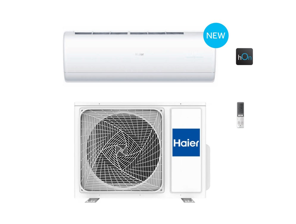 Airconditioner Haier Inverter serie JADE SM Super Match 9000 btu AS25S2SJ1FA-3 A+++ Wi-Fi geïnstalleerd - NOVITA&#39