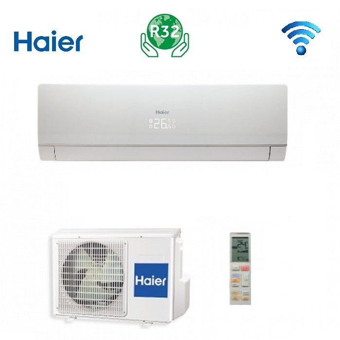 HAIER INVERTER AIRCONDITIONER NEBULA GROEN WIT serie 9000 BTU AS25S2SN2FA R-32 Wi-Fi klasse A++