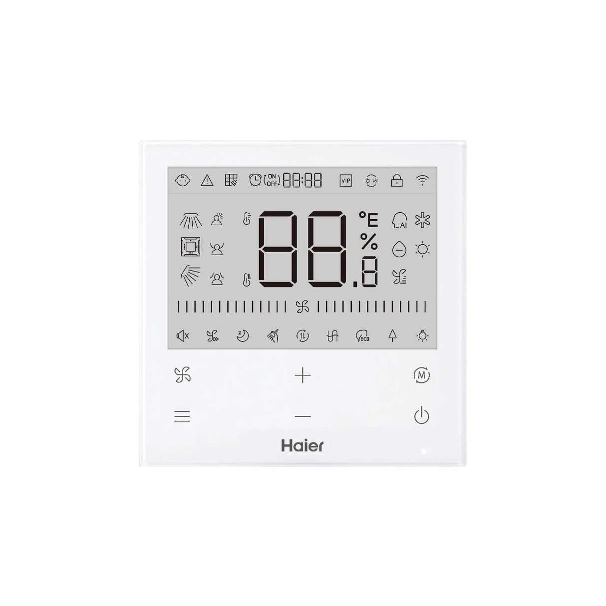 Touchscreen-draadbediening HW-SA201BK voor airconditioners Haier 25030121J