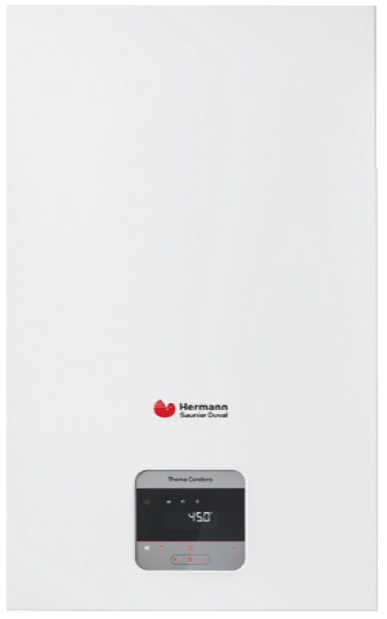 Hermann Saunier Duval THEMA CONDENS 25 Low NOx Methaan Uitgebreide Rookafvoerset