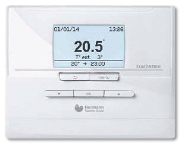 Thermostaat Modulerende chronothermostaat Hermann Saunier Duval Exacontrol E 7 C eBus