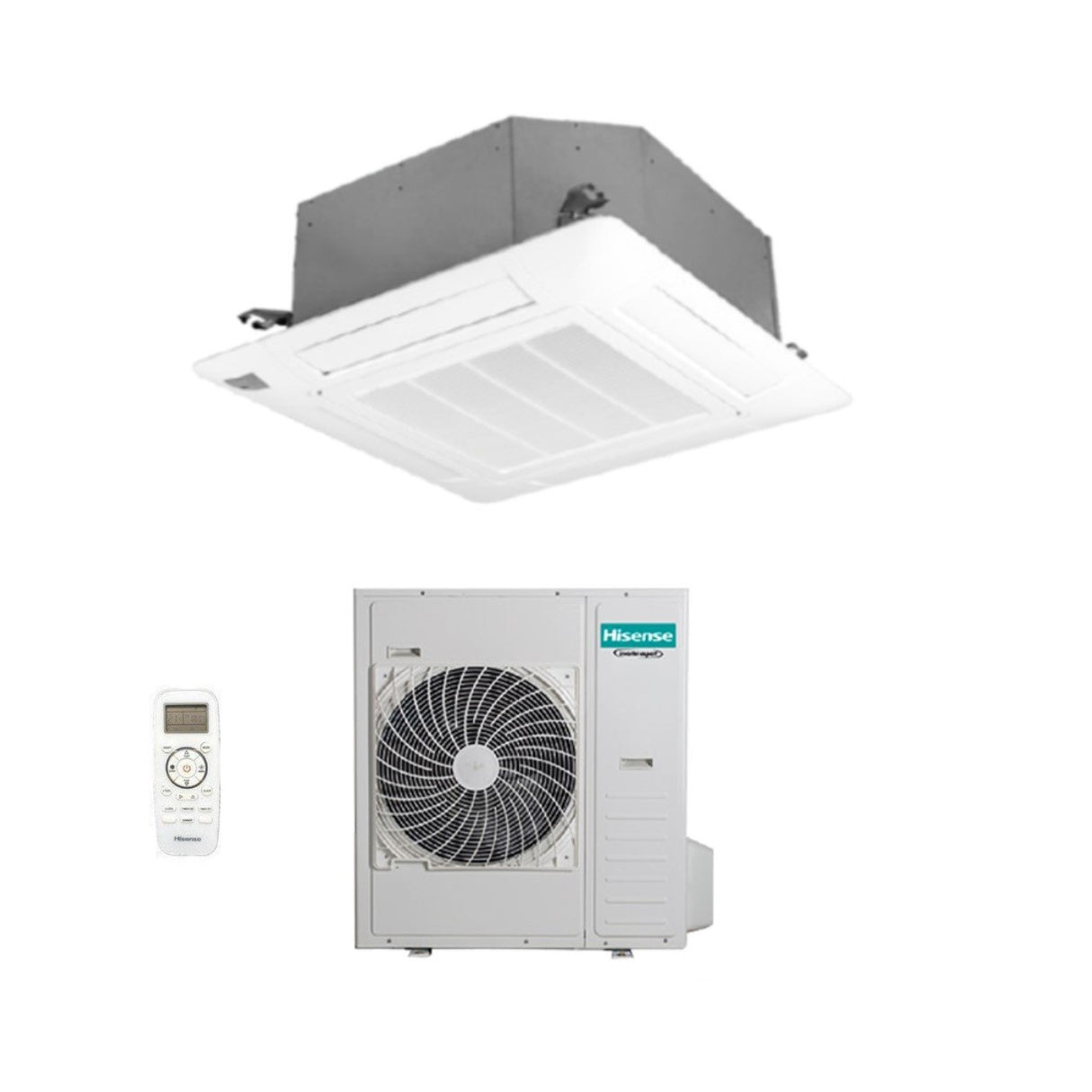 Hisense Airconditioner Cassette 42000 Btu AUC125UR4RHB4 R-32 Optionele Wi-Fi met Telecom en Paneel Inbegrepen - Nieuws
