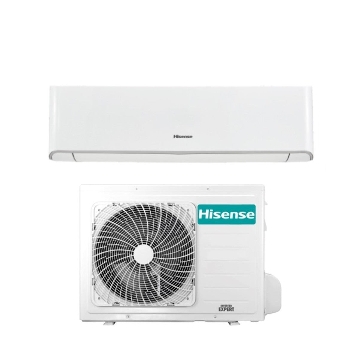 Hisense Inverter Airconditioner ENERGY-serie 9000 BTU TQ25XE0CG + TG25VE00W R-32 Geïntegreerde Wi-Fi Klasse A++/A+