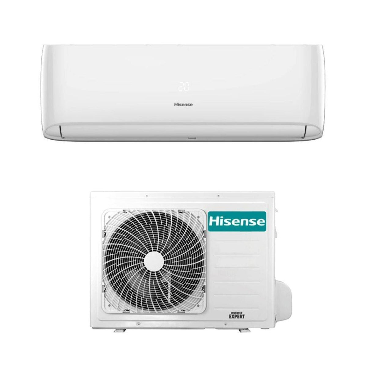 Hisense Inverter Airconditioner EASY SMART R-32 Serie 12000 btu CA35YR01G + CA35YR01W Klasse A++