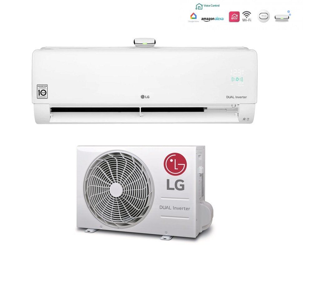 LG Inverter Airconditioner DualCool ATMOSPHERE 9000 btu R-32 AP09RT A++ Geïntegreerde Wi-Fi Luchtreiniger