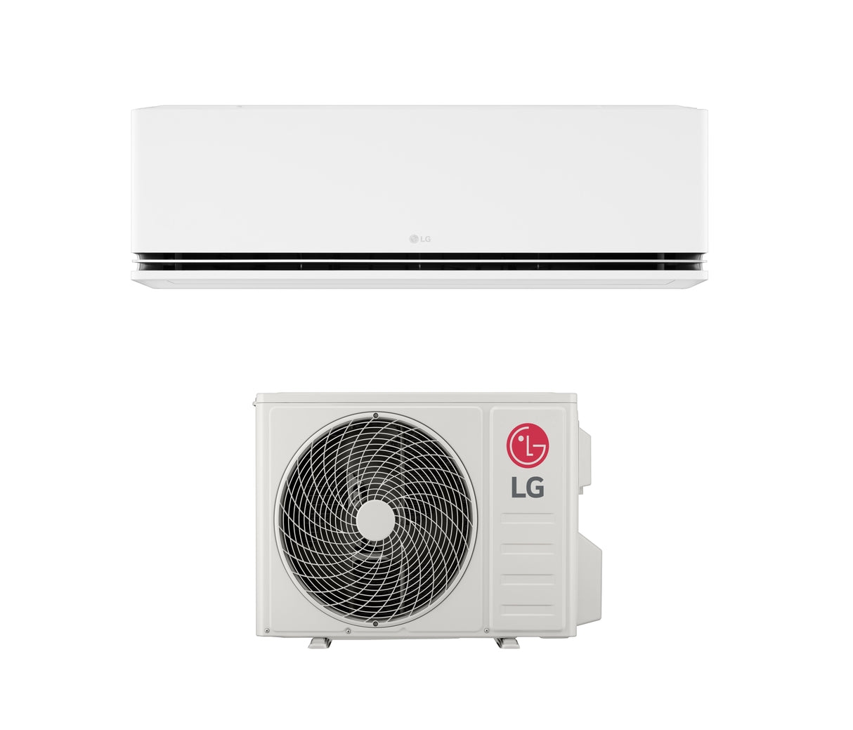 Airconditioner LG Inverter DualCool Premium 12000 Btu H12S1P NS1 + H12S1D U18 R-32 Wi-Fi Geïntegreerd Klasse A+++/A+++