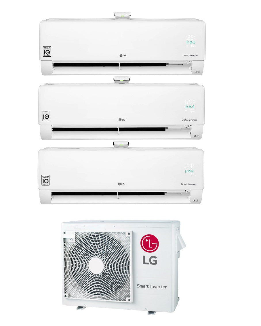 Lg Trial Split Inverter Airconditioning Atmosfeer serie 9+12+12 met MU3R21 R-32 Geïntegreerde Wi-Fi 9000+12000+12000