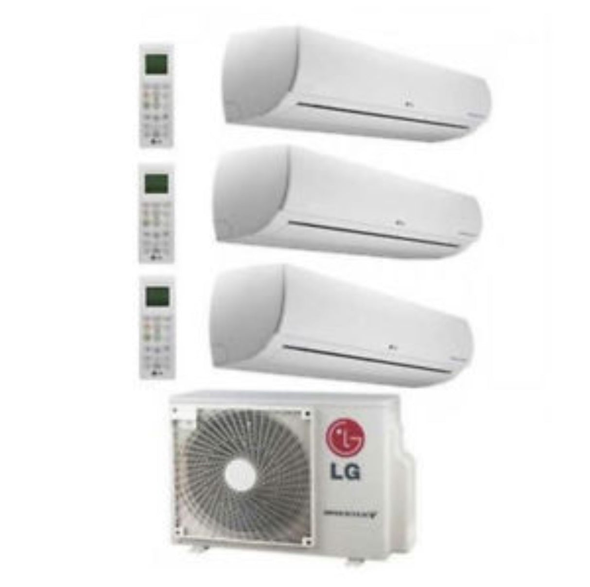 LG PROEF SPLIT INVERTER AIRCONDITIONER GRATIS 9+9+9 serie met MU3R19 UE0 R-32 9000+9000+9000