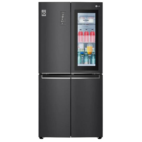 Multideur koelkast 5 deuren Lg GMQ844MC5E 530 liter Total No Frost Klasse E (A178,7xL83,5xP73,4) Wi-Fi met SmartThinQ InstaView Zwart