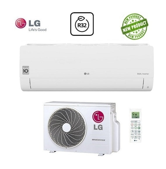 KLAAR VOOR LEVERING - LG INVERTER AIRCONDITIONER STANDAARD serie 12000 BTU S12EQ R-32 klasse A++/A+ GEEN WIFI