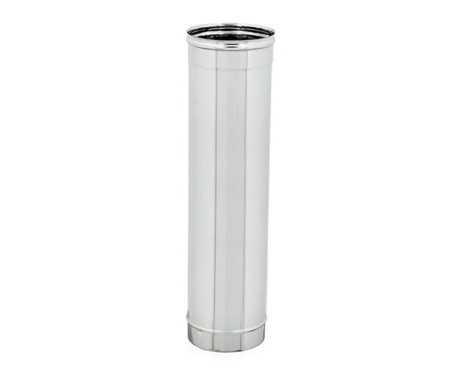 Rookkraan Type Monoparette Lengte 1000 mm Diameter 130 mm Dikte 0,5 mm Materiaal Roestvrij staal AISI 304