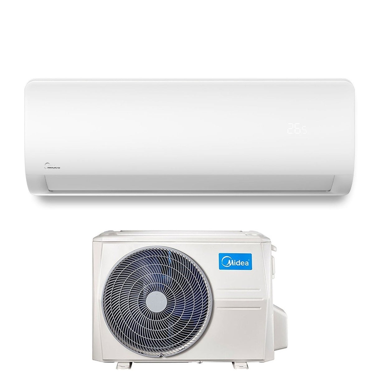 Midea Inverter Airconditioner RIGHT-serie 9000 Btu MSMABU-09HRDN8 R-32 A++ Wi-Fi Optioneel - Nieuw