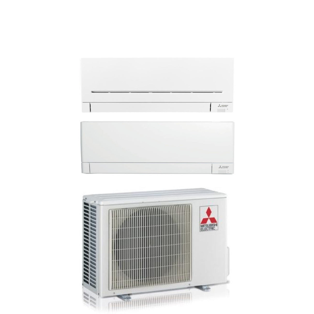 Mitsubishi Electric Dual Split Inverter Airconditioner MSZ-AP/MSZ-AY 7+12 serie met MXZ-2F42VF R-32 Geïntegreerde Wi-Fi 7000+12000