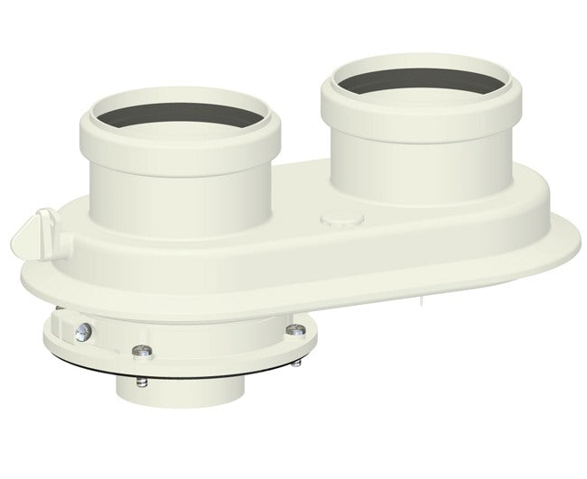 Npe-stekkerdoossplitter met inspectiemodel 60/100 code Kp221060100