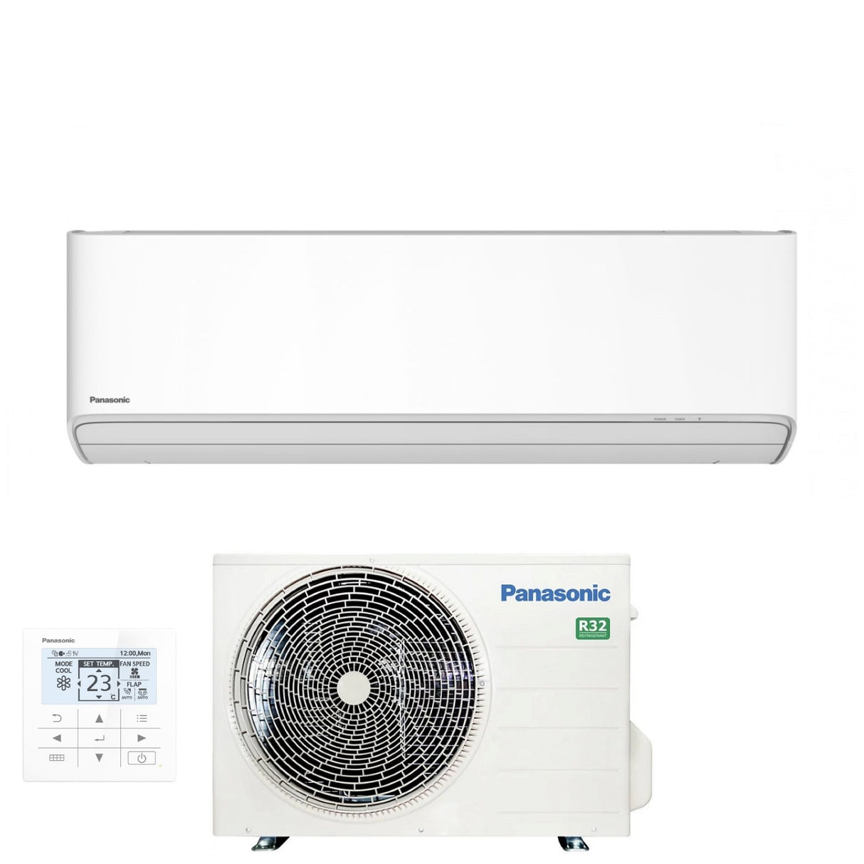 Panasonic Inverter Airconditioner CS-serie 12000 Btu CS-Z35YKEA R-32 Geïntegreerde Wi-Fi Klasse A+++/A++ met bedrade bediening inbegrepen