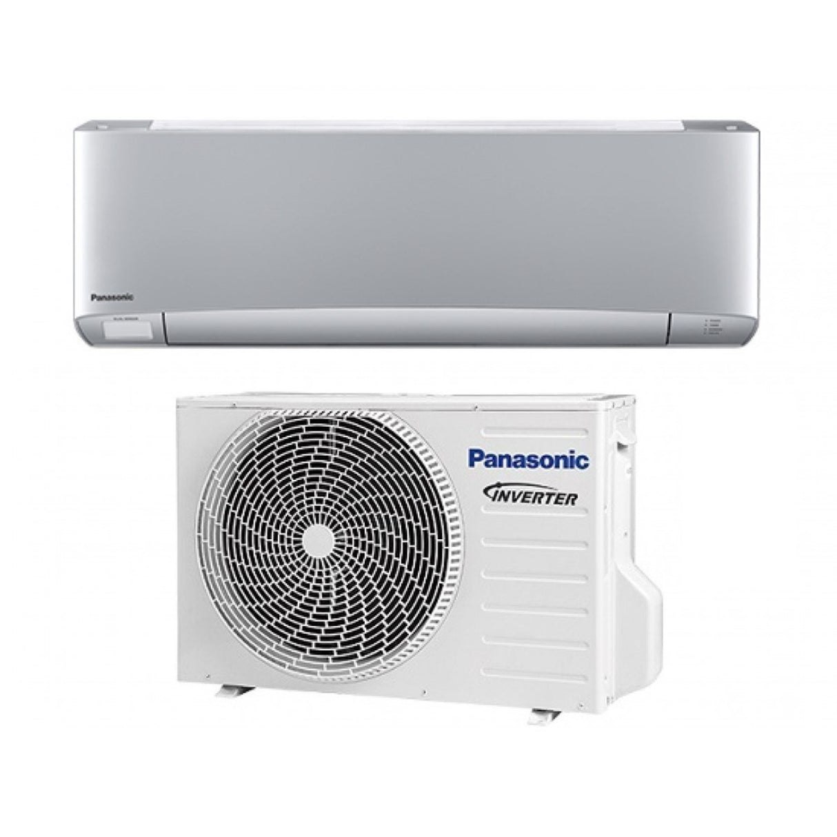 Airconditioner Panasonic Inverter-serie Ethereum Zilver 7000 Btu CS-XZ20VKEW R-32 Wi-Fi Geïntegreerd Kleur Zilver