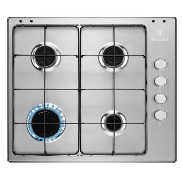 Piano Koken en Gas Electrolux EGS6404SX 4 Fruit 59,4 Cm Inox