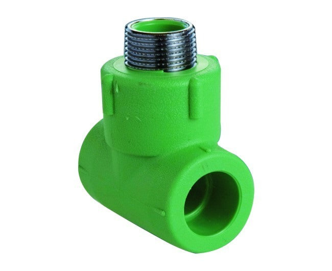 T-stuk met PPR-schroefdraad. M.1&quot 32
