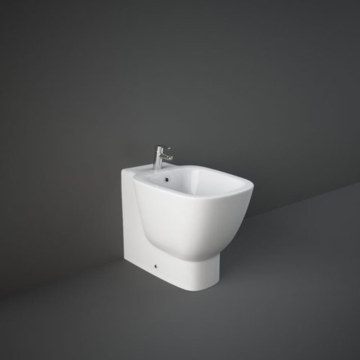 Bidet-naar-vloer-draad-wandrek één in keramiek 52 x 36,5 x 41 cm