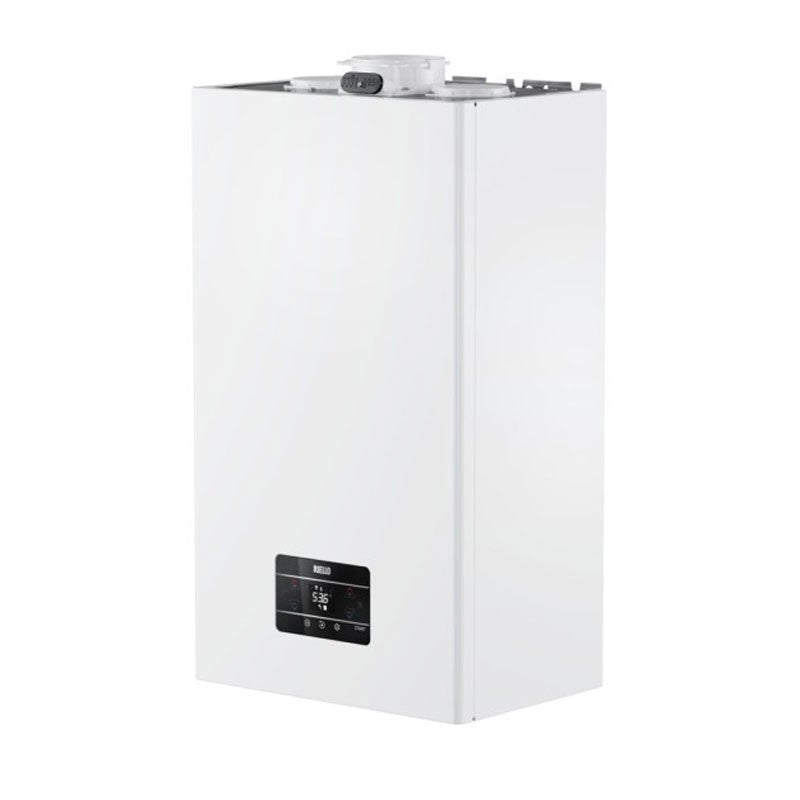 GEBIED GELEGENHEDEN Condensatie Caldery Riello START 30 KES Lage NOx 20187407 Methaan Complete Kit Rookafvoer