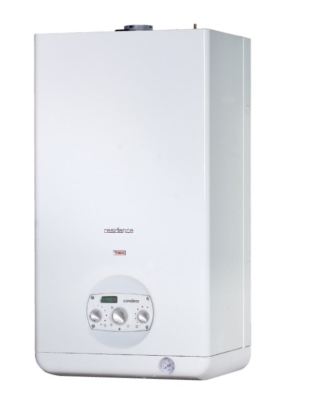 Gecondenseerde condensatiekool Riello Residence Condens 25 KIS Gpl complete rookgasafvoerset Code. 20097541