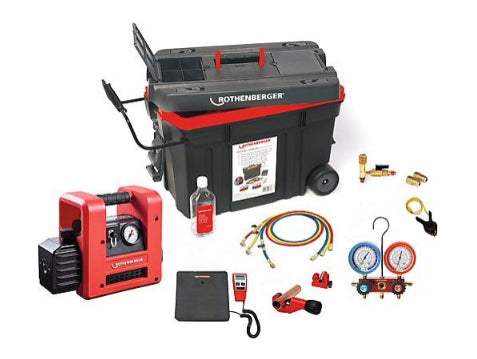 Rothenberger Universeel Station voor Vacuüm en Laden ROCADDY 120 R32 Analoog