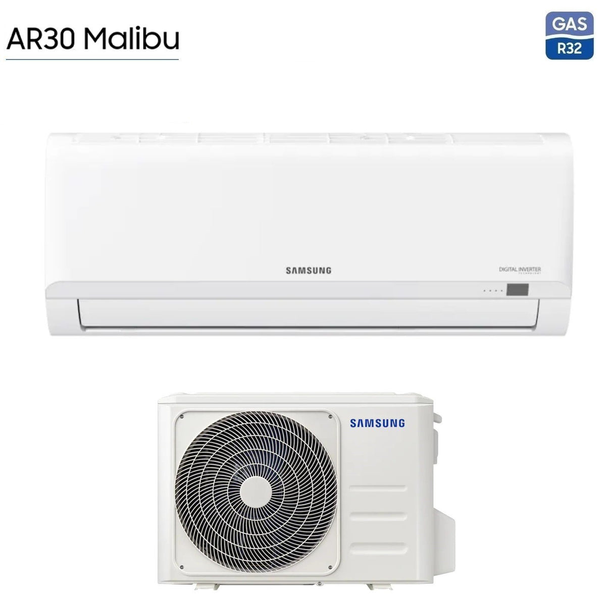 GELEGENHEDEN IN DE BUURT Airconditioner Samsung Inverter-serie Malibu AR30 12000 Btu F-AR12MLB R-32