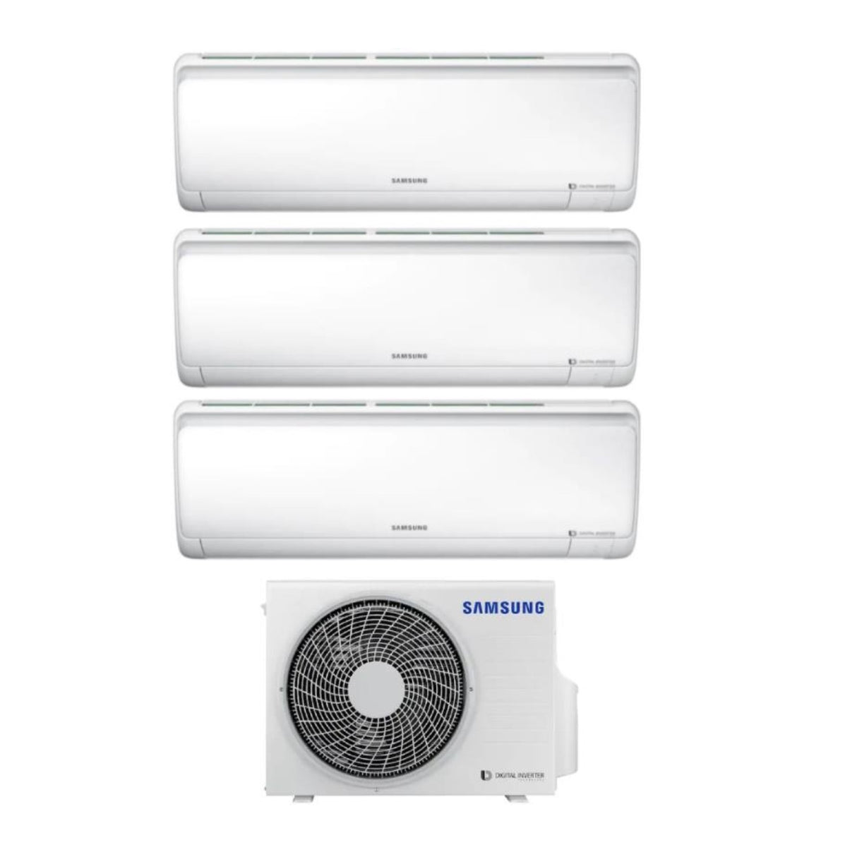 Samsung Trial Split Inverter Airconditioner MALDIVES QUANTUM serie 7+9+18 met AJ068MCJ R-410 7000+9000+18000