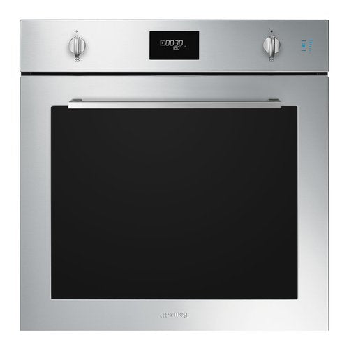 Elektrische oven Smeg SO6401S2X 68 liter Klasse A+ (A54,8xL59,2xP59,7) Gecombineerde stoomoven RVS