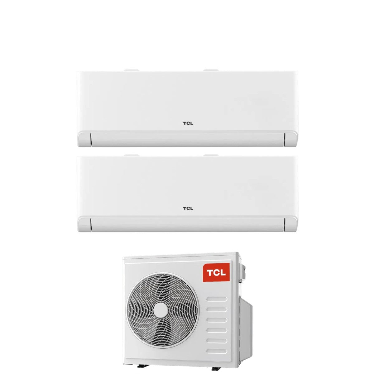 Airconditioner TCL Dual Split Inverter Serie BREEZEIN P5 9+9 met MT1420 R-32 Wi-Fi Geïntegreerd 9000+9000