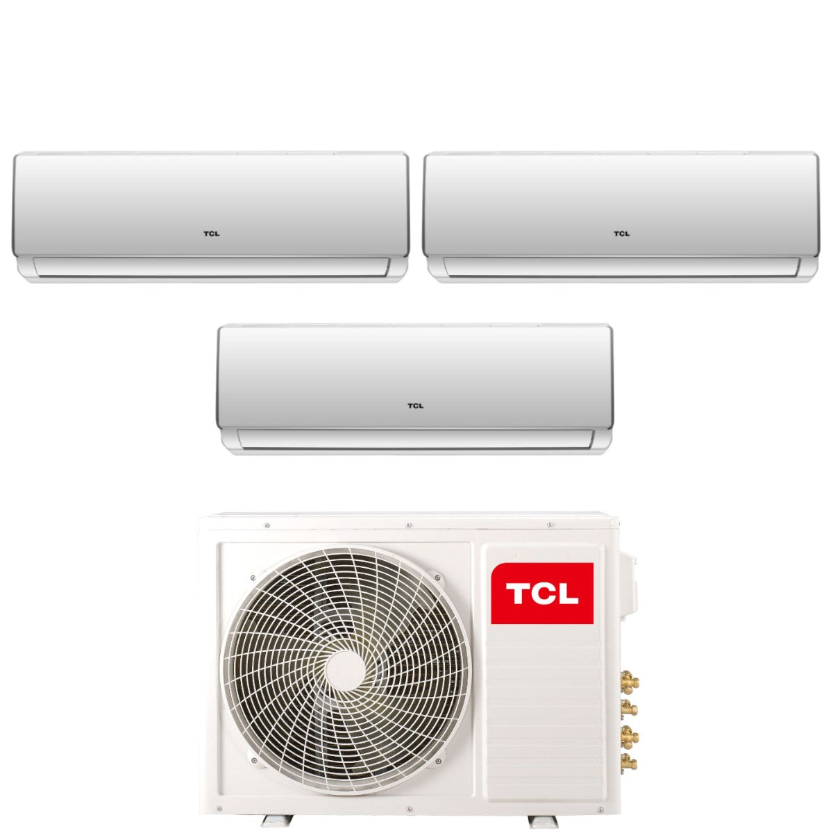Airconditioner TCL Trial Split Inverter ELITE F2 serie 9+9+18 met MT2730 R-32 Wi-Fi Geïntegreerd 9000+9000+18000