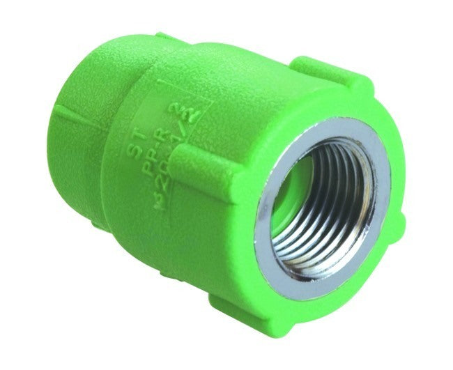 Wavin polypropyleen binnendraadverbinding voor Pn20-buizen model 40X1&#39&#391/4 code MA40F4