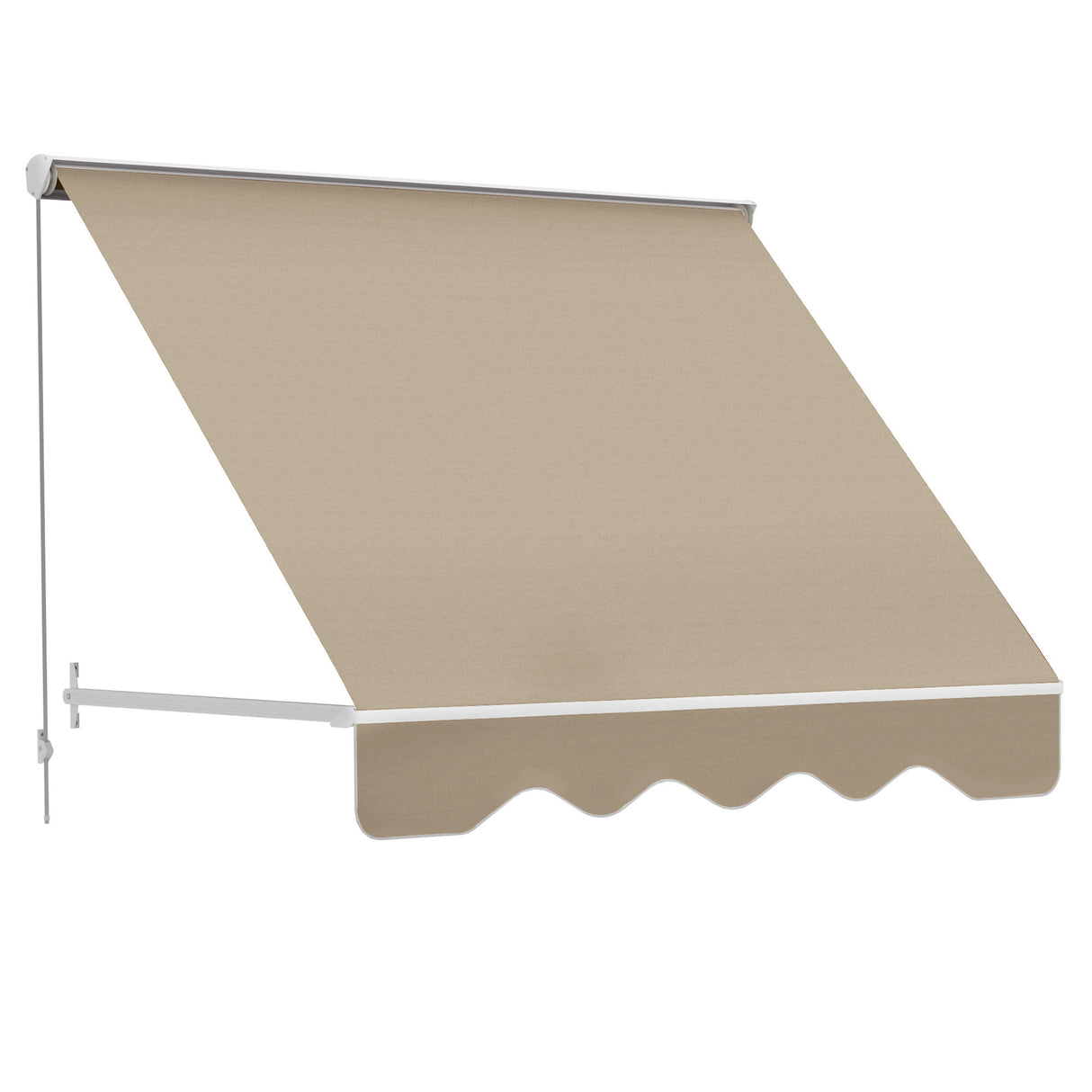 EASYCOMFORT Wandrolluifel, beige, 180x70cm