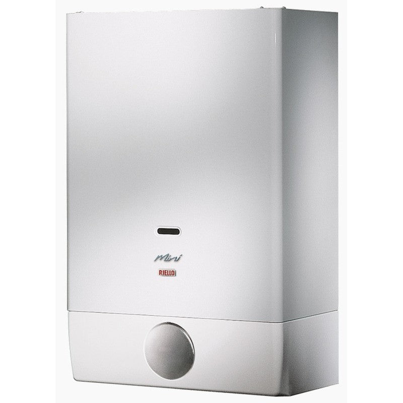 RIELLO MINI 11 METHAANGASKETEL COMPLEET MET ROOKUITLAATSET