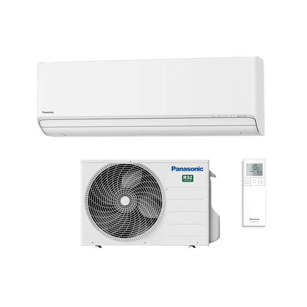 Panasonic Inverter Airconditioner Etherea White Series 9000 Btu CS-Z25ZKEW R-32 Geïntegreerde Wi-Fi Mat Wit A+++/A++