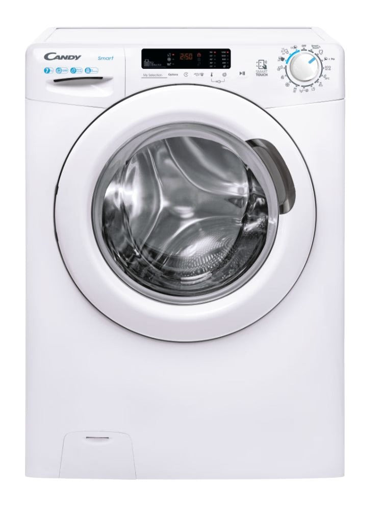 Smart Candy CS4 1272DE/1-S 7 kg Klasse D 1200 Draai (A85xL60xP40) Extra inhoud op de Witte App