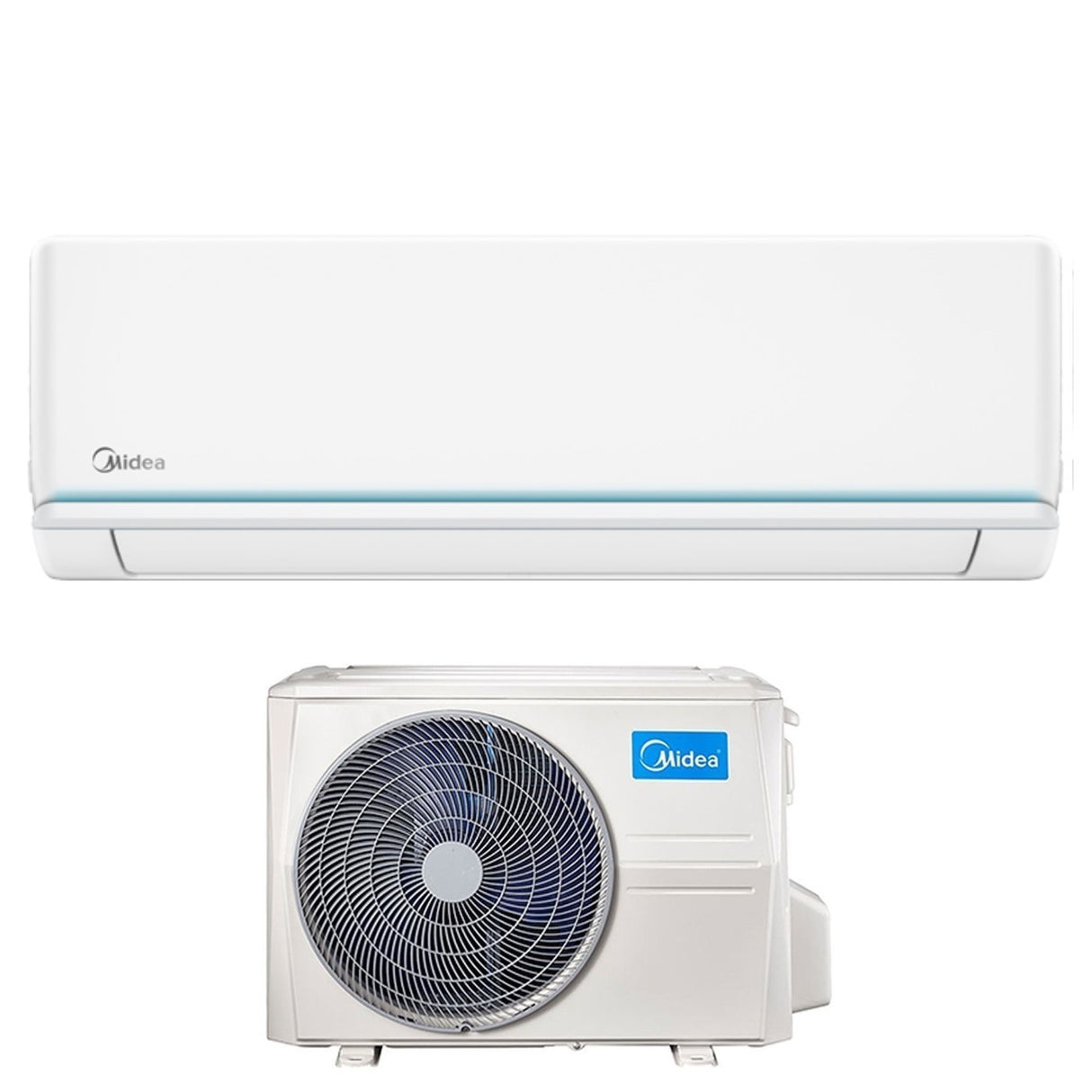 Midea EVOLUTION-serie 9000 BTU inverter-airconditioner MSAGXAU-09HRDN8 R-32 Wi-Fi geïntegreerd klasse A++/A+