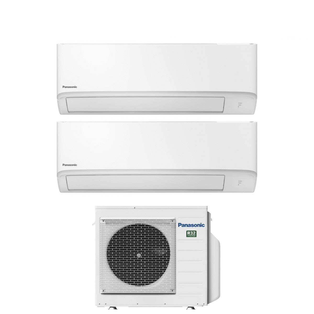 Panasonic Dual Split Inverter Serie TZ 9+9 met CU-3TZ52TBE R-32 Wi-Fi Geïntegreerd 9000+9000