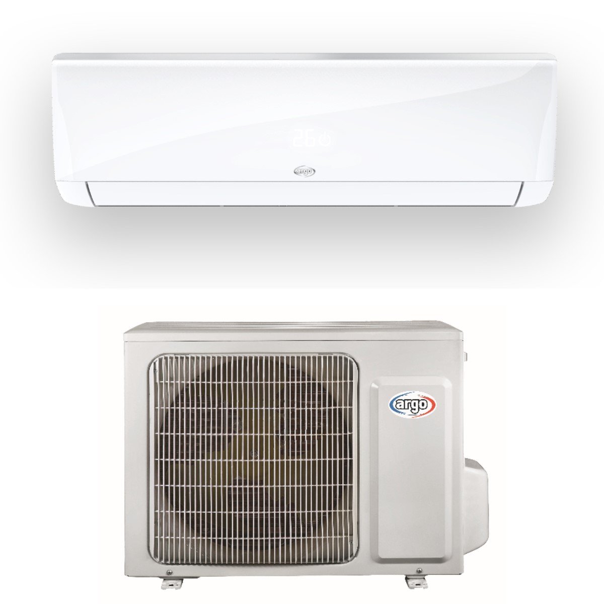 Airconditioner Inverter Argo Serie ECOLIGHT 9000 Btu R-32 A++ Wi-Fi Optioneel