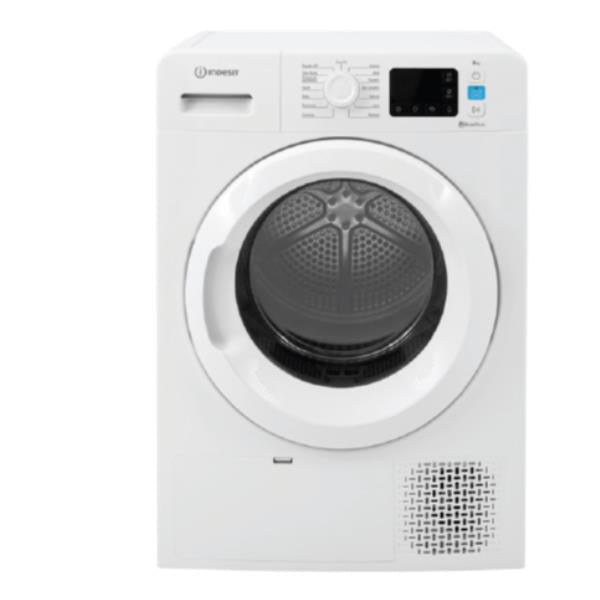 Warmtepompdroger 8 kg Indesit YT M11 82 RX IT (H84,9 x L65,5 x P67,5) Klasse A++ Push &amp Go Eenvoudige reiniging