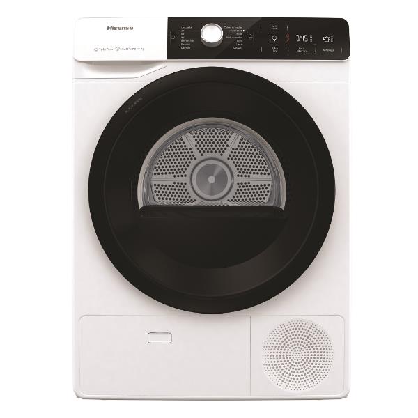 Hisense Frontlader Droger 9 kg DHGA901NL Twin Flow Ion Refresh Klasse A++