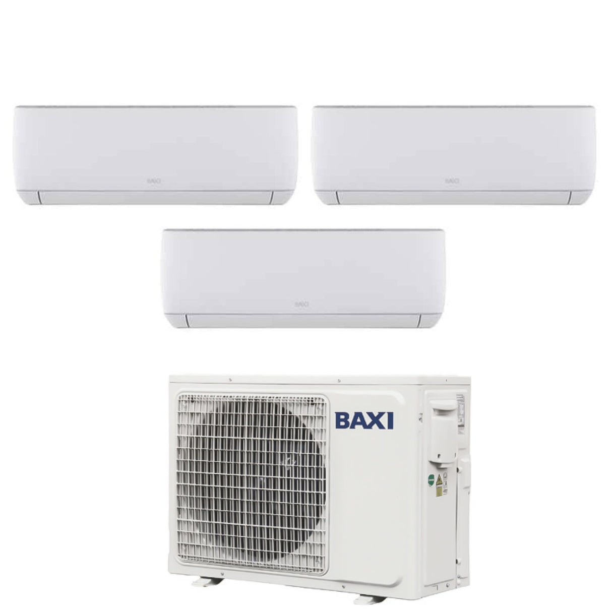 Baxi Proef Split Inverter Airconditioner Astra Serie 12+12+12 met LSGT70-3M R-32 Wi-Fi Optioneel 12000+12000