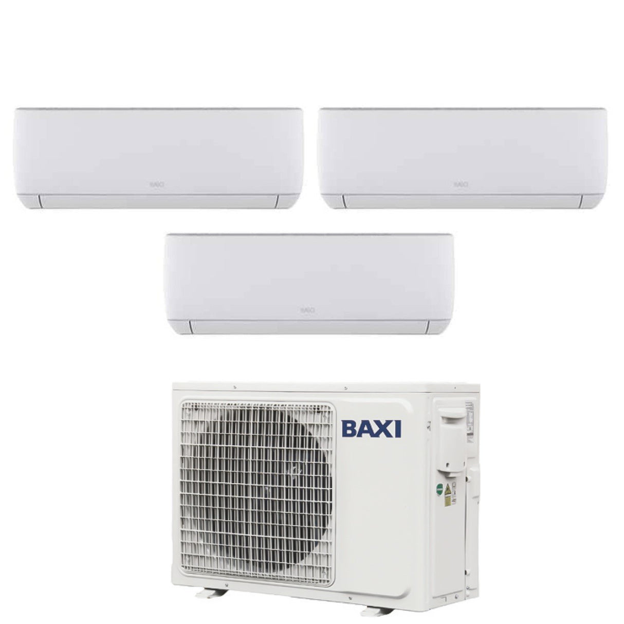 Baxi Trial Split Inverter Airconditioner ASTRA 9+12+12 serie met LSGT70-3M R-32 Wi-Fi Optioneel 9000+12000+12000 - Nieuw