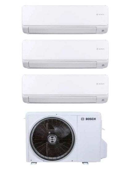 Airconditioner Bosch Trial Split Inverter Serie CLIMATE 6000i 12+12+12 met CL5000M 79/3 E R-32 Wi-Fi Optioneel 12000+12000
