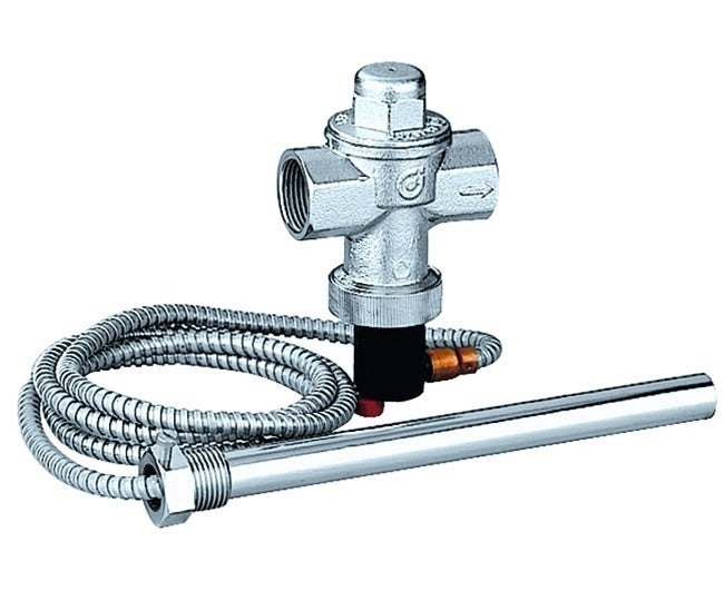Caleffi Thermische Veiligheidsaftapkraan 10 Bar 5-110°C Model 3/4&#39&#39 Code 543513