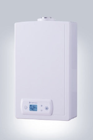 CHAFFOTEAUX AVENIR PLUS 11 EU GPL GAS WATERVERWARMER COMPLEET MET ROOKUITLAATSET