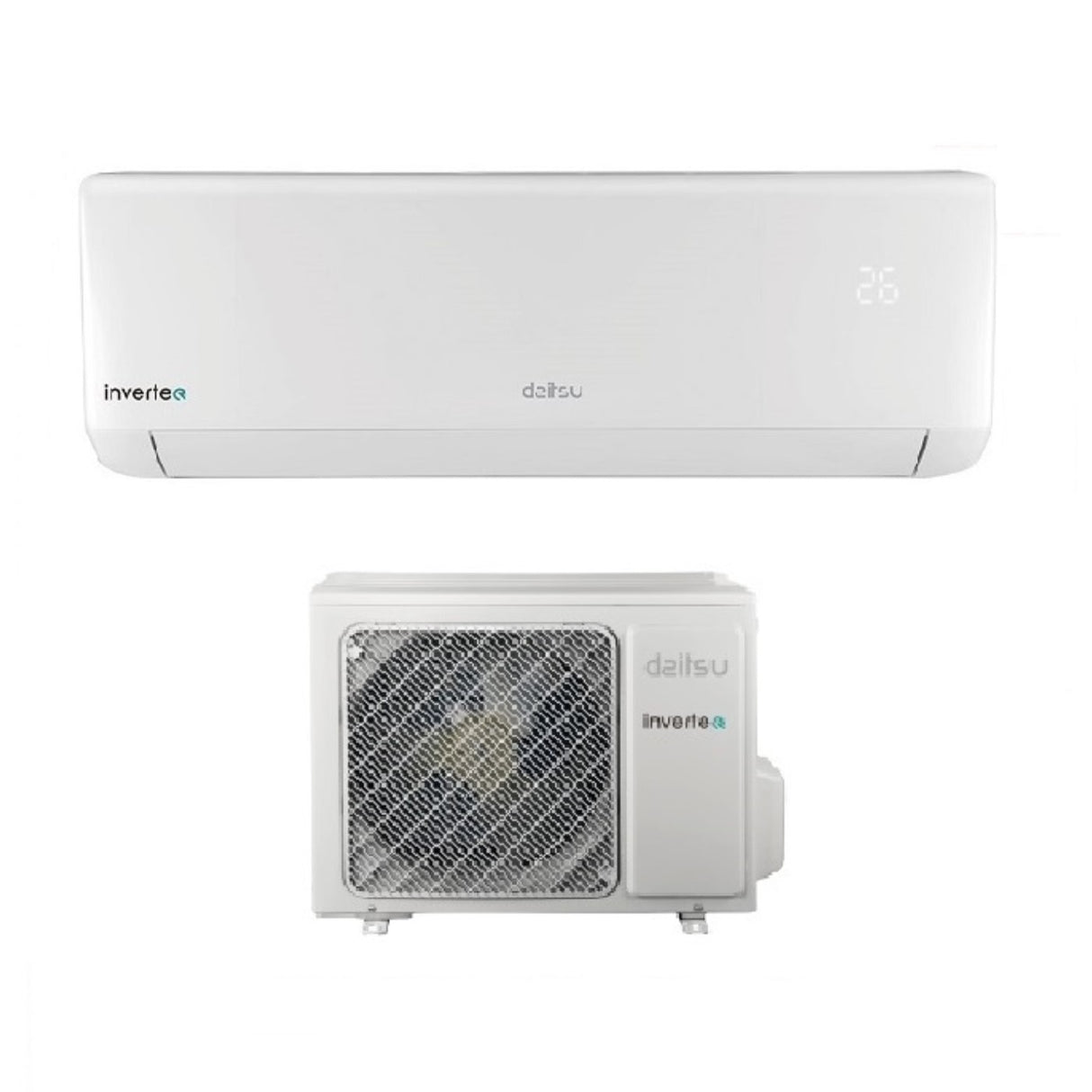 DAITSU AIR Inverter Airconditioner 12000 Btu ASD12KI-DT / DOS-12UIDN R-32 Wi-Fi Optioneel A++/A+